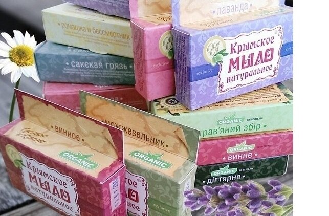 Натуральное Крымское мыло