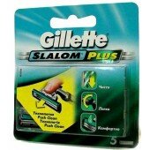 Gillette Slalom plus (5) сменные картриджи