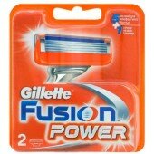 Gillette Fusion Power (2) сменные картриджи в упаковке