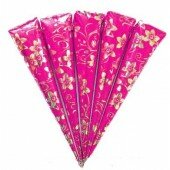 Golecha Индийская хна в конусе для росписи Розовая