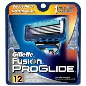 Gillette Fusion ProGlide (12) сменные картриджи оригинал в упаковке производство США