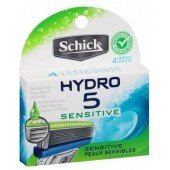 Schick HYDRO 5 Sensitive (4) сменные картриджи оригинал в упаковке производство США
