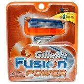 Gillette Fusion Power (4) сменные картриджи в упаковке