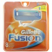 Gillette Fusion (8) сменные картриджи в упаковке