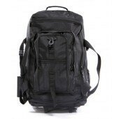 EF12215 Дорожная сумка-рюкзак на колесах (черный)