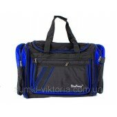 YLFS30 Спортивно-дорожная сумка (черный+синий)